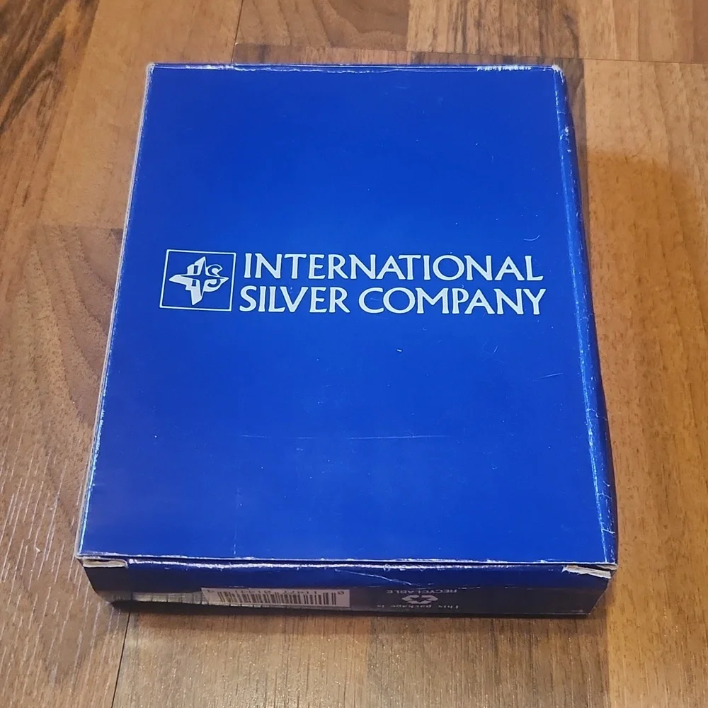 International Silver Company Triple Slide Photo Frame